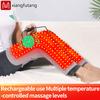 Red Light Bead Heated Leg Knee Protector Relieves Winter Cold Induced Joint Soreness Leg Stiffness Discomfort Gift For Seniors