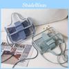Transparent Jelly Bag Women's Handbag Wholesale Factory Korean Style Shoulder Bag