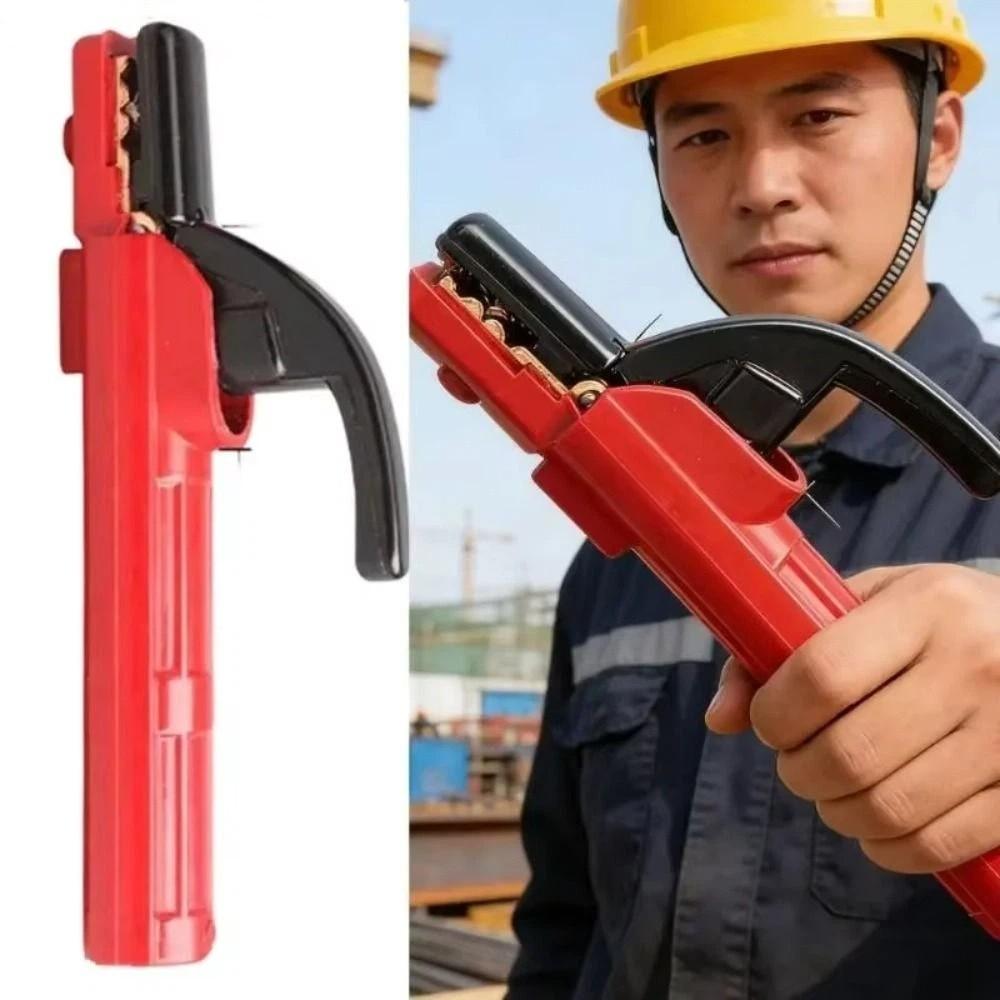300A/500A/800A Welding Electrode Holder Bent Head Welding Clamp For Motorcycle Joining Repair Tool