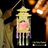 Mid-Autumn Festival Handmade Ancient Style Lanterns - DIY Flower & Palace Luminous Projection Lanterns for Children