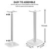 Headphone Holder Rack Aluminium Alloy Headset Stand Space Saving Desktop Organizer Earphone Hanger Gaming Headset Support Stand
