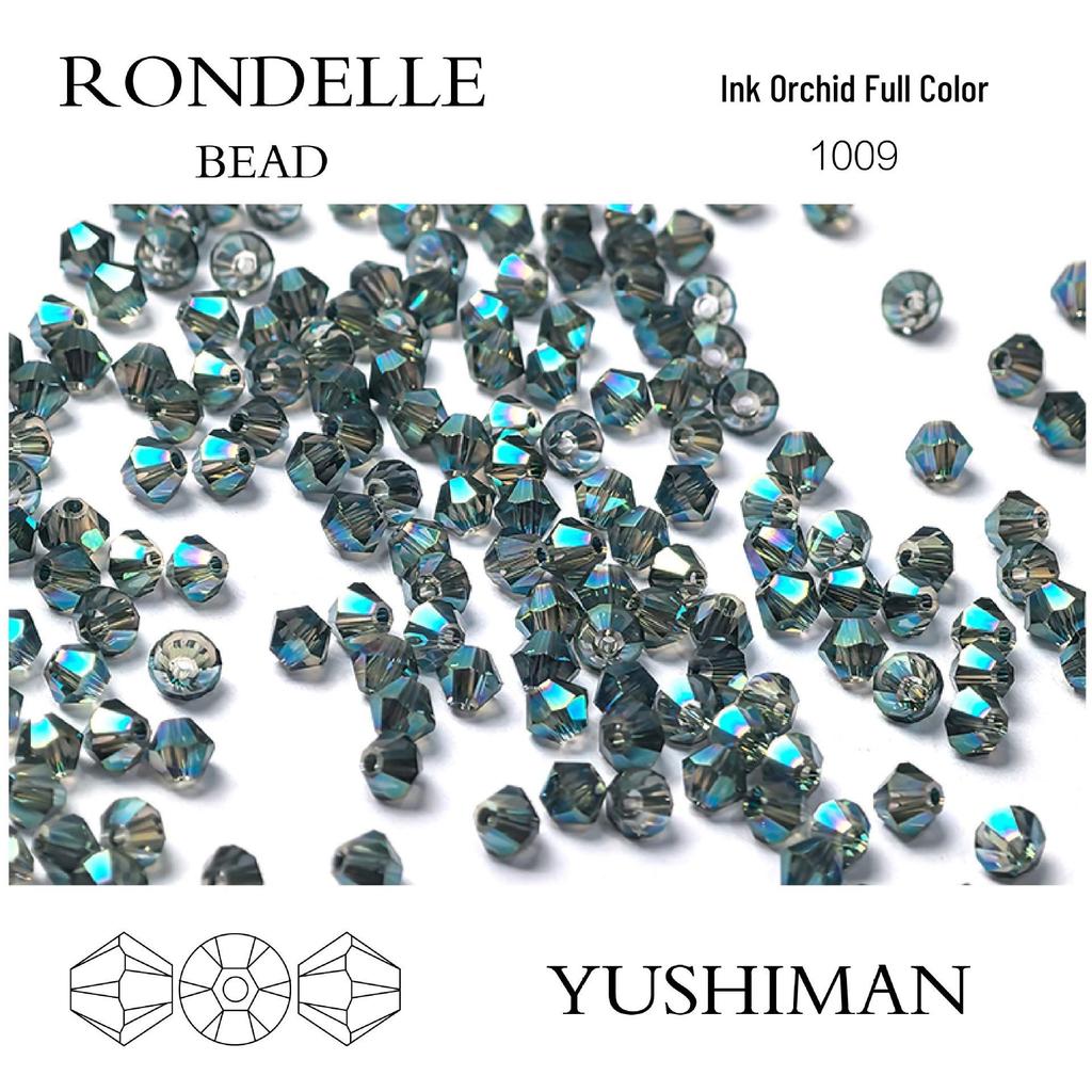 4mm Rhombus Beads - 200 Czech Quality Double Crimp Top Beads for DIY, Shuttle Weaving, and Embroidery