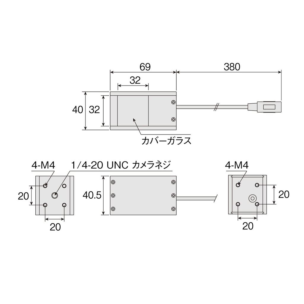 HOZAN Coaxial that illuminates the subject from directly above Ideal for observing mirror Brightness can be adjusted steplessly LED light