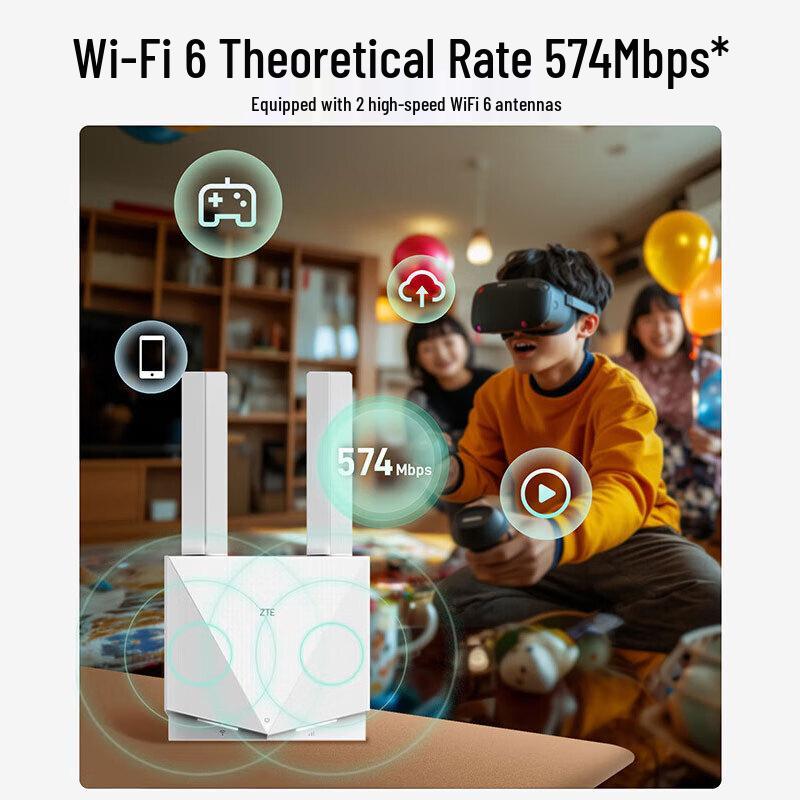 ZTE Taşınabilir Wi-Fi 6 Mobil Hotspot ve Yönlendirici