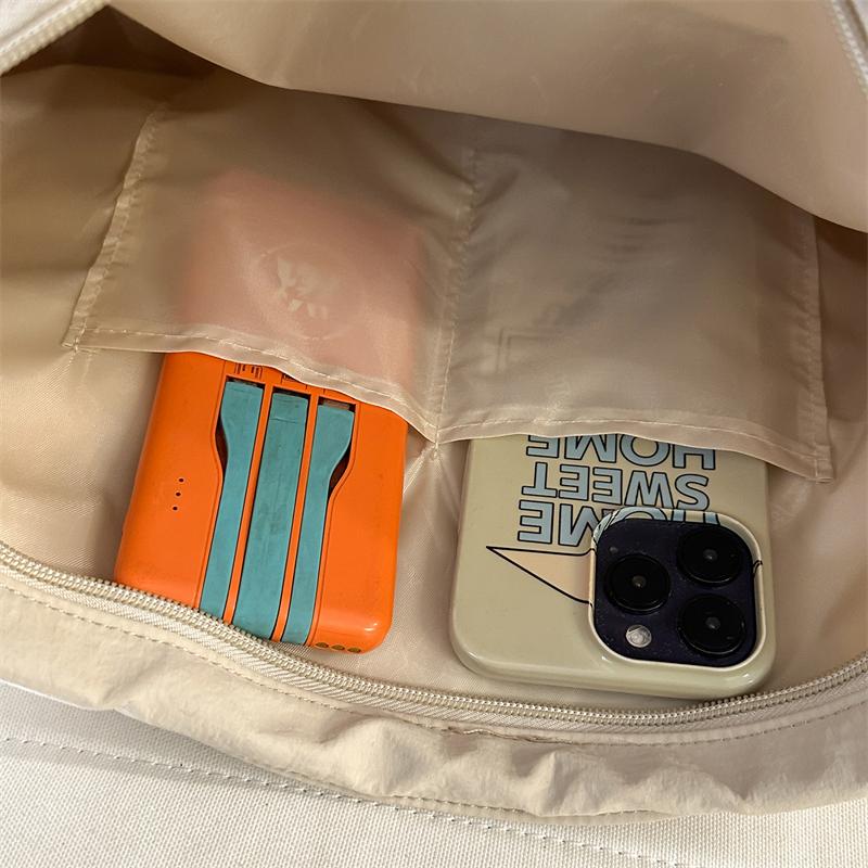Large Capacity Commuter Shoulder Bag Women's Tote Bag Student Book Bag with Coin Purse