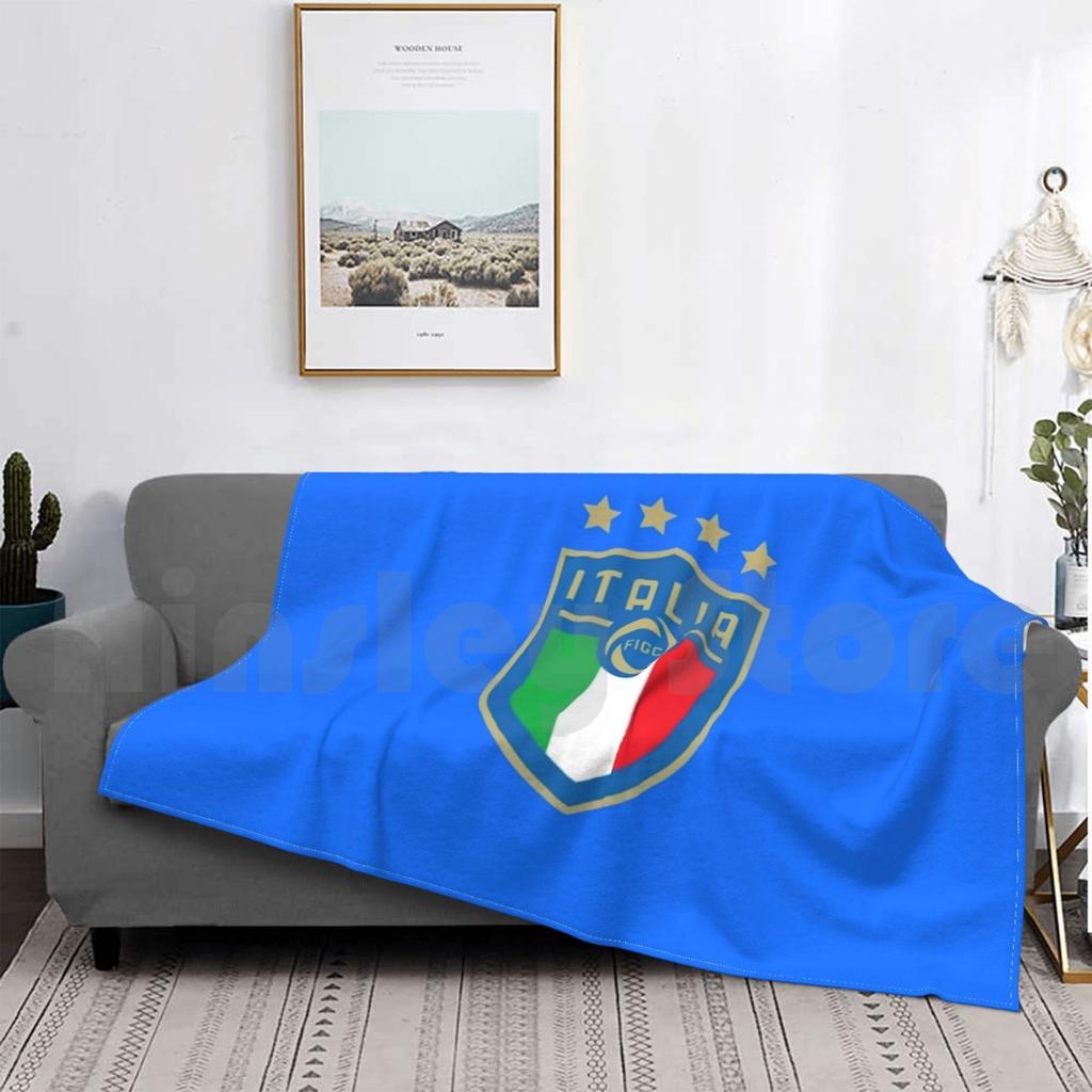 Italia Figc Blanket For Sofa Bed Travel Italia Italy Figc World 4 Stars Soccer Football Legends