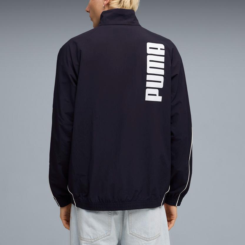 Puma Woven Sport Relaxed Color Block Jacket Men jackets 694202-16