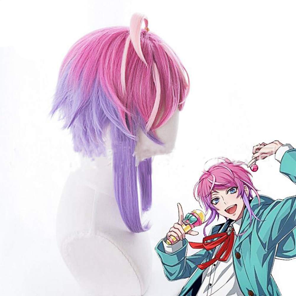 CEXIN Wig (Hairpiece) - Perfect for School Festivals, Halloween, Costumes, and Cosplay - Heat Resistant, Slimming Effect, Costume, and Disguise - Incl
