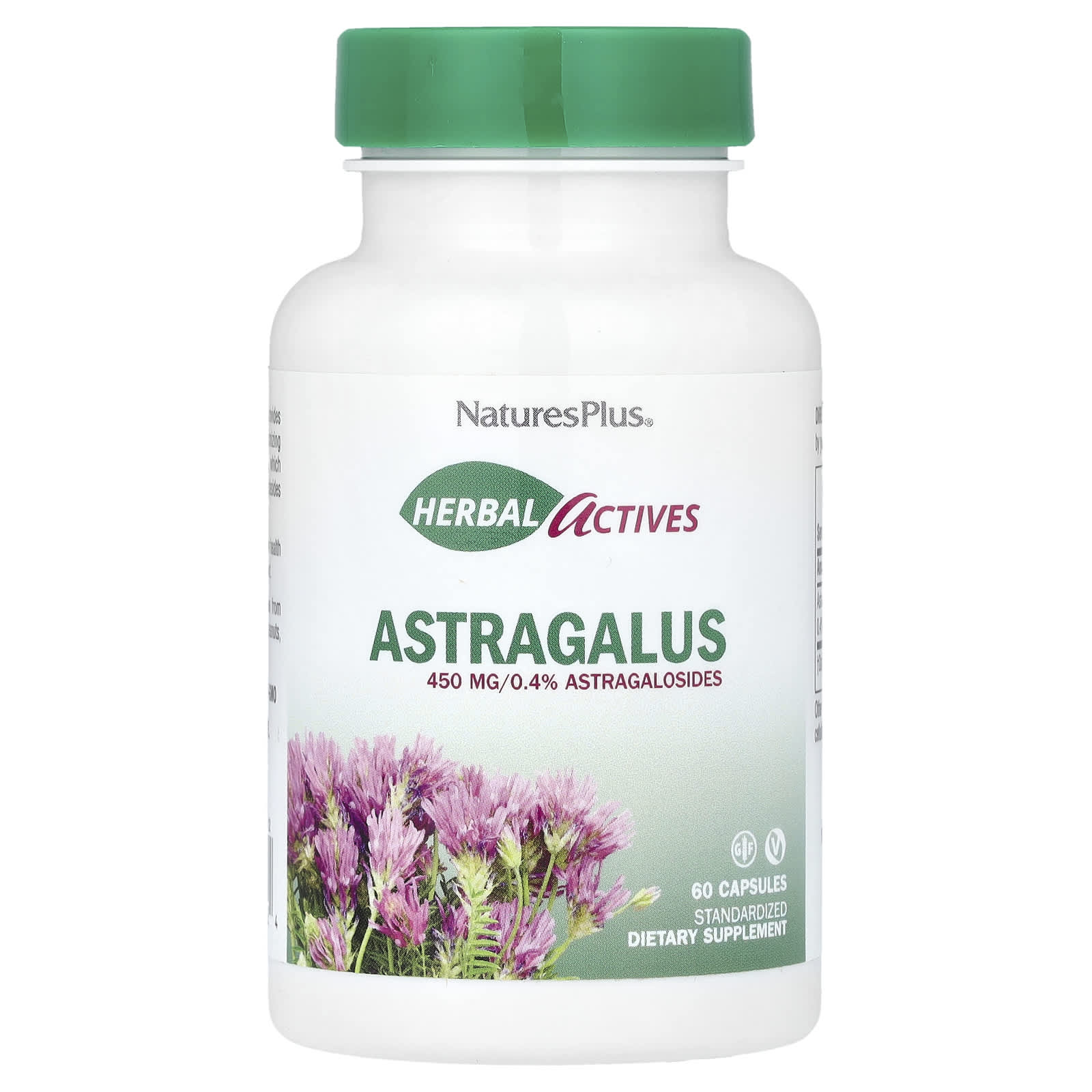 

Herb Active, Astragalus, 450Mg, 60 Capsules