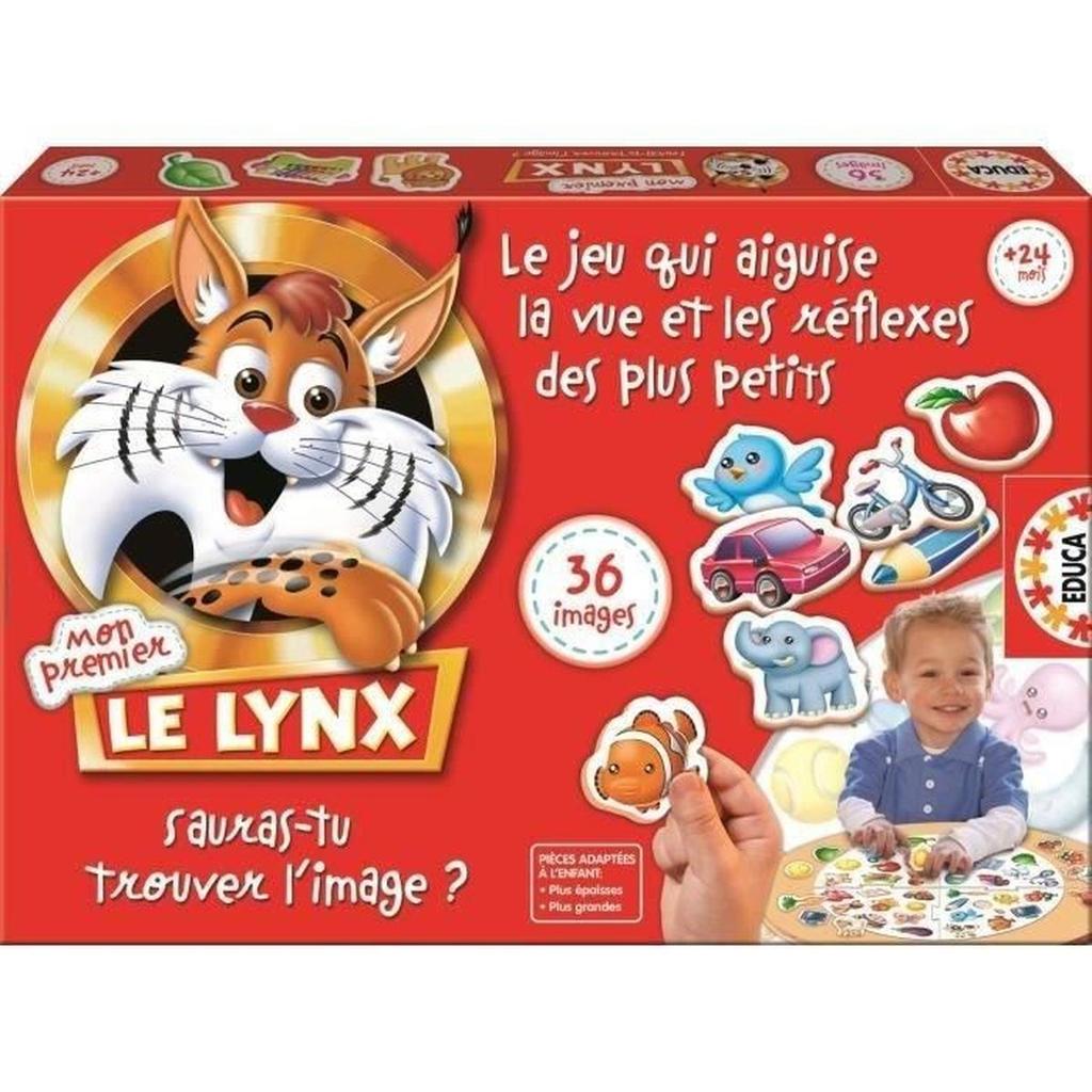 Lynx Competition Game for 24-month-olds - EDUCA - My First Lynx - 36 Images
