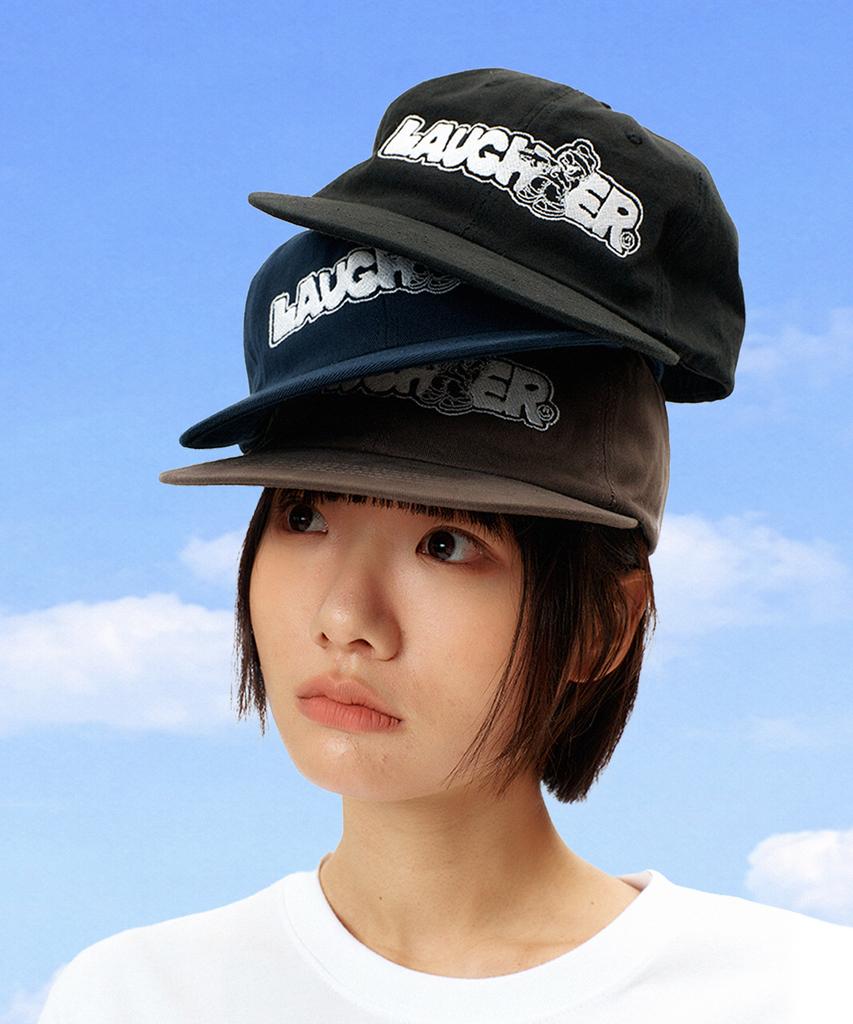LAUGHER Signature Logo Ball Cap - Black