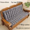 Solid Wood All-Season Thickened Rosewood Sofa Cushion for 1-4 Persons