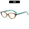 Women's Trendy Cat-Eye Retro Glasses: Minimalist, Anti-Blue Light, UV Protection, Small Frame