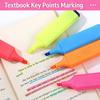 Highlighter Pens 4/6/8 Colors Color Key Light Drawing Note Taking Japanese Marker