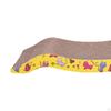 Cardboard Cat Scratcher, Furniture Protector, Wavy Scratching Couch for Cats to Play with While