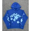 Womens Oversized Hoodie American Style Printed Sweatshirt Winter Heavyweight Casual Streetwear