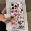 Retro Style Pink Face Sun Stars Women Girls Phone Case for iphone 16 15 14 7 8 Plus 13 11 12 Pro Max X XS XR SE 2022 Back Cover