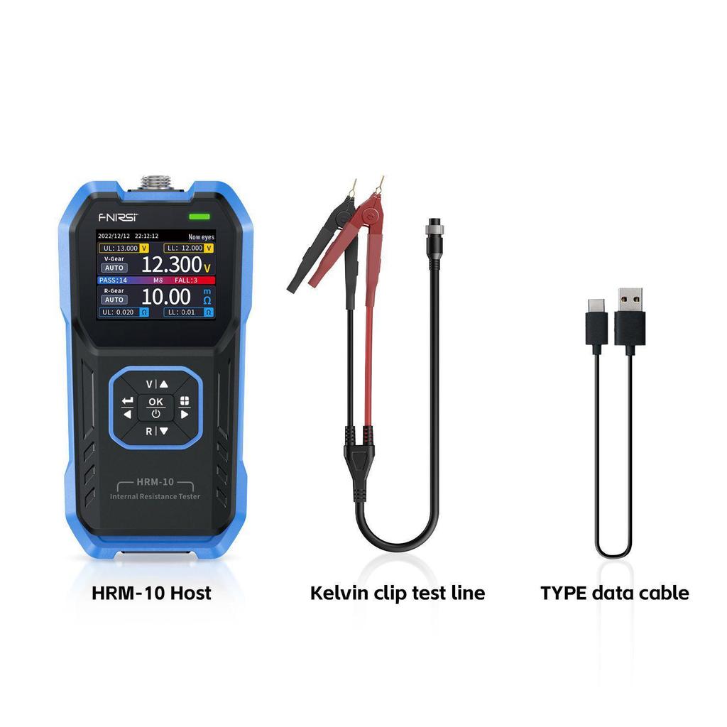 FNIRSI HRM-10 Battery Voltage & Resistance Tester