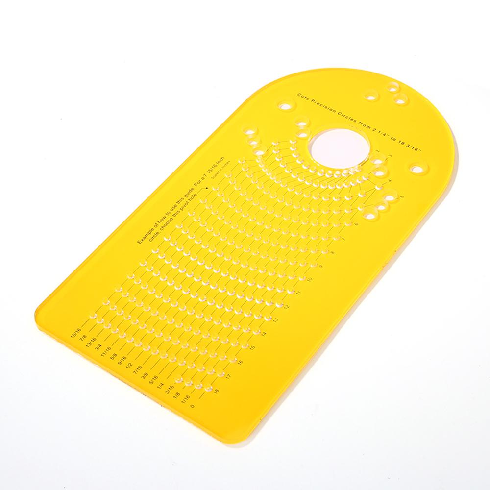 

200J Модель 200 Фрезерный шаблон для погружного фрезера Фрезерный шаблон для погружного фрезера фреза фрезерный инструмент жёлтый