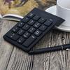 Slim Wireless Mini Usb Numeric Keyboard 2.4G Digital Keyboard 18 Keys For Accounting Teller Bank