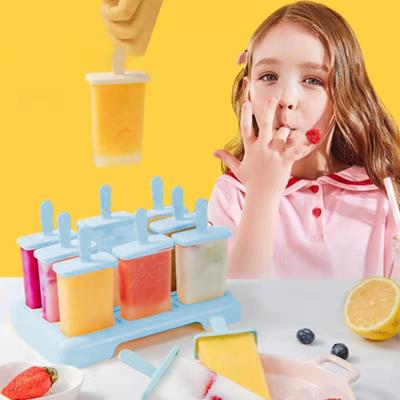 Reusable Ice   Stand  DIY Popsicle Tray Holders Cleaning Brush