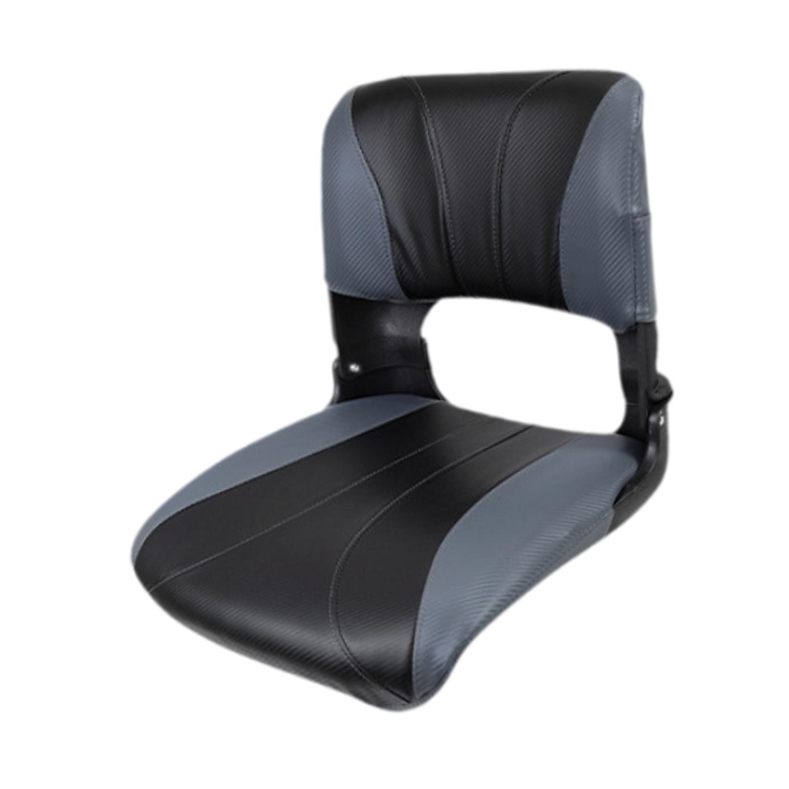 Folding Boat Seat Replacement Folded Boat Chair for Rafting Kayak Drifting чёрный