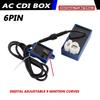 High Performance Racing Digital Adjustable 6 Pin AC CDI Box For GY6 50 125 150CC Engine Universal Scooter, ATVs Accessories