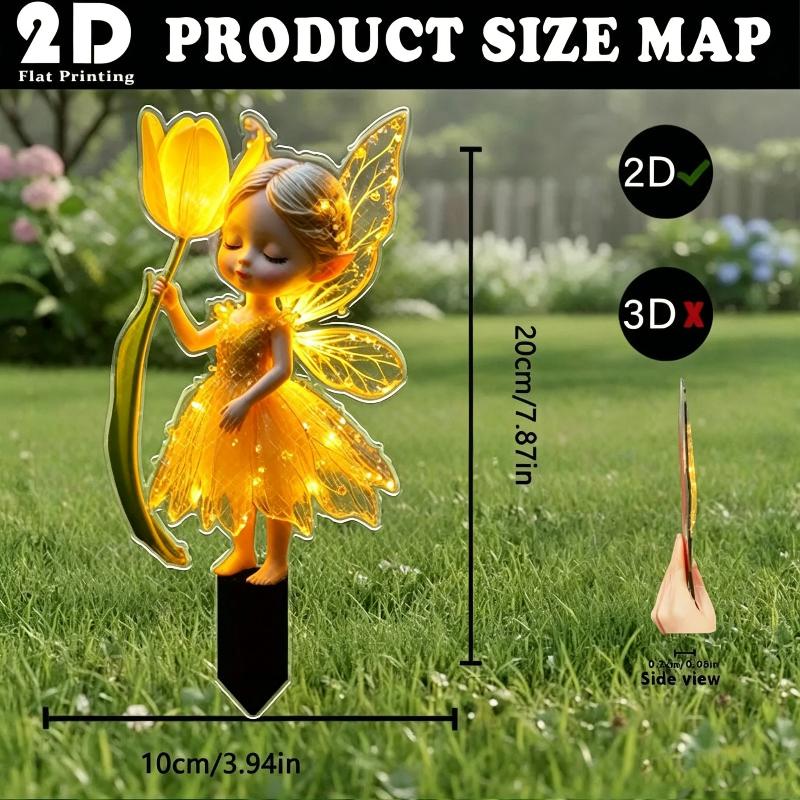 Solar Hedgehog Garden Decorative Stake Lights 2D Waterproof Bright LED Outdoor Lighting for Pathway Walkway Yard