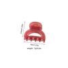 Women's Small Simple Shark Hair Clip for Half-Up Hairstyles