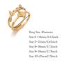 Custom Broad Surface Name Heart Rings Women Unisex Gold Color Personalization 6-10 Size Wedding Bride Jewelry Stainless Steel