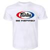 New Fairtex Kickboxing Muay Thai T Shirt S2xl Sporting Goods Equipunisext Apparel Male Brand Teeshirt Unisex Summer Round Collar 2024