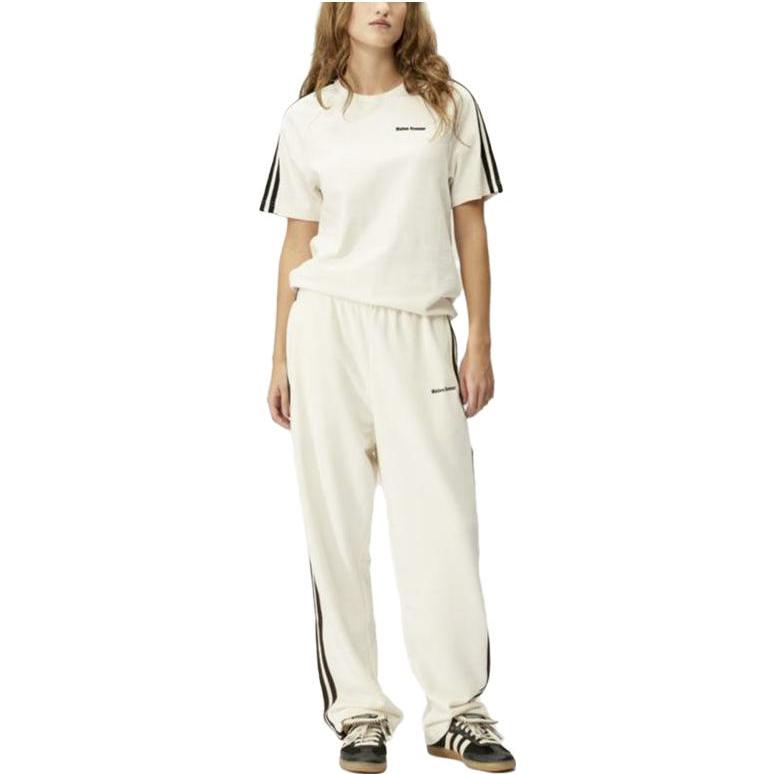 adidas x White Statement Track Suit Pants Chalk White Unisex Bottoms IM8395