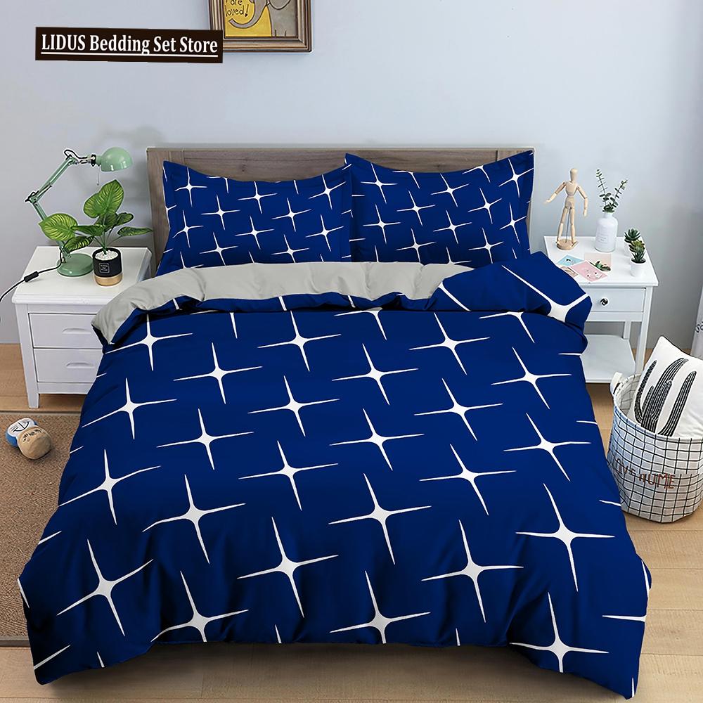 Art Pattern Bedding Set Watercolour Design Colourful Comforter Cover With Pillowcase King Queen Size For Kids Teens Bedding Set