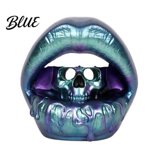 Cute Tabletop Decor For Party Halloween Decoration Resin Skull Ghost Mouth Gnome Figurine for Home Holiday Souvenir Gifts Table Tiered Tray,