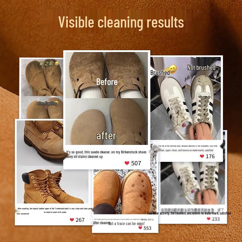 Newbark Imported Suede & Nubuck Leather Cleaner 200ml