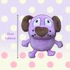 New Courage the Cowardly Dog Plush Toys Funny Purple Dog with Yellow Teeth Stuffed Doll Animal Plushie Room Decor Birthday Gift