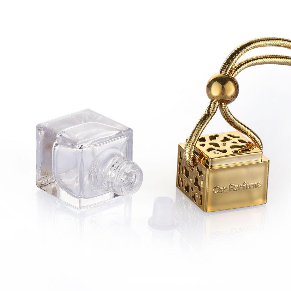 1/3PCS Household Essential Oils Hanging Pendant Car Perfume Bottle Fragrance Air Fresher Empty Glass Bottles