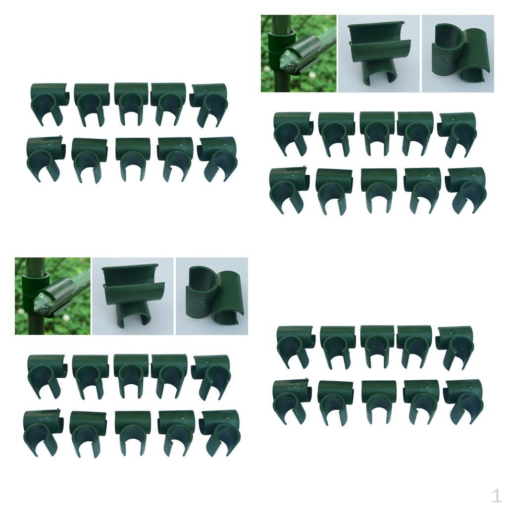 

20 Pieces 8 20x 11mm Garden Plant Stems Support Clip Vine Clips
