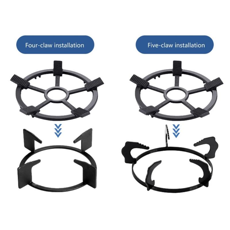 Gas Stove Burners Support Rings Heavy Duty Heatproof Trivet For Cooking Pans And Coffee Pots Kitchen Accessories