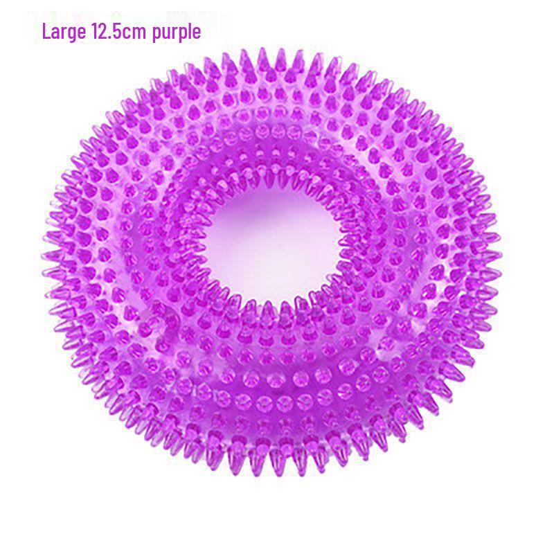 Squeaky Molar Ball: Durable, Bite-Resistant Toy for Medium & Large Dogs