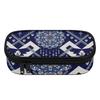 Pencil Bag Large Capacity Wear Resistant Polyester Zipper Closure with Mesh Pocket Removable Divider and Pen Slots for Boys Girls