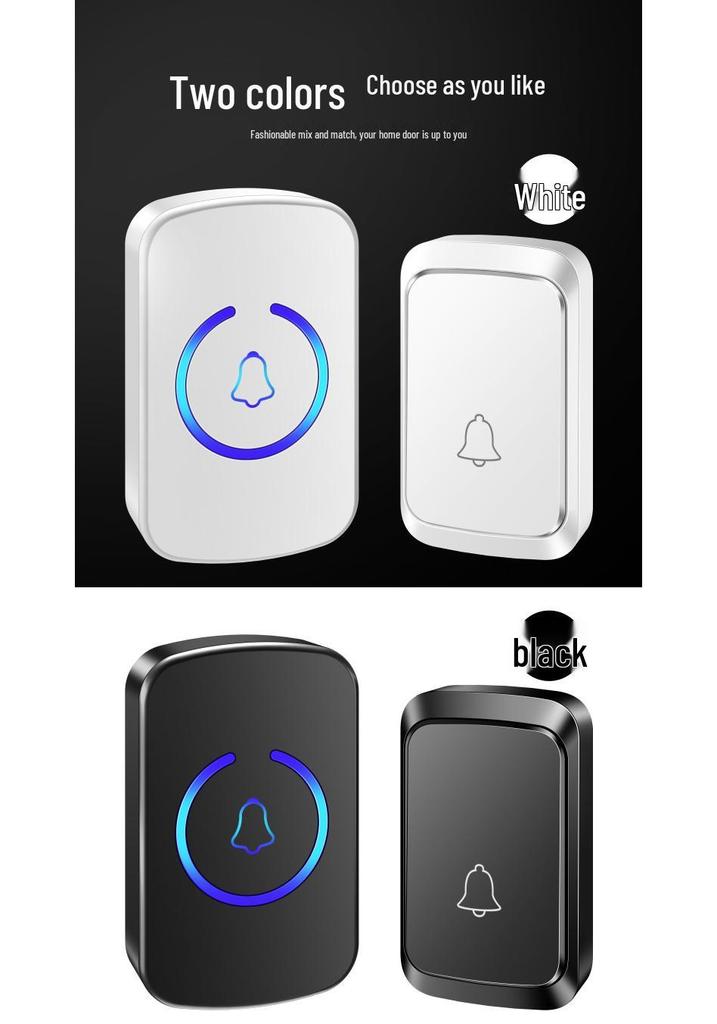 Waterproof 433 Long-Range Elderly Call Button & Smart Doorbell Remote Control