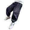 2025 New Boys' Fleece-Lined Sweatpants: Thickened Casual Sports Pants for Spring, Autumn, and Winter