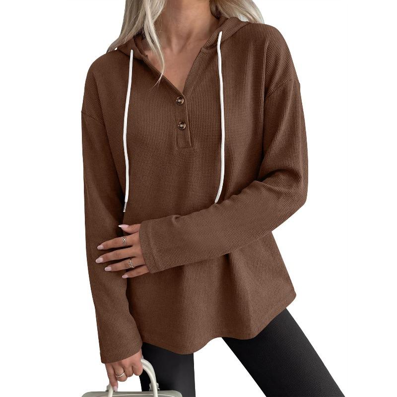JPNTKY Damen Mode Lässige Langarm Blusen & Hemden