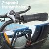 BURCHDA U8 1500W Fat Tire Electric Bike, 48V 31.5Ah Long Range Step-Thru E-Bike for City Commute & Off-Road