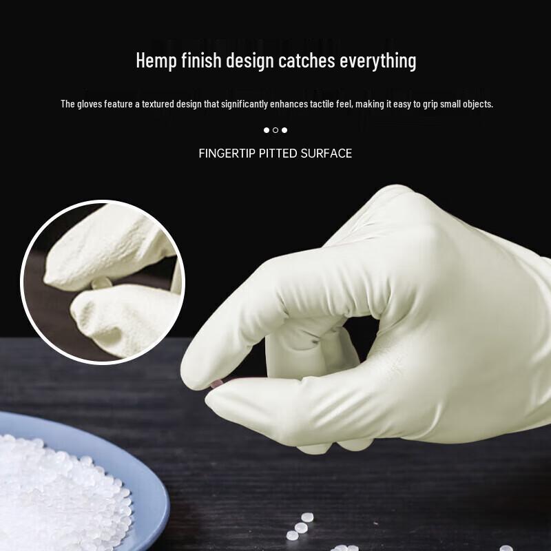 

Dongfanghong 100-Count Disposable Latex Gloves