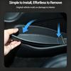 2/4pcs For Tesla Model Y Juniper 2025 Car Door Side Storage Box Front Rear Side TPE Door Storage Organizer Tray Accessories