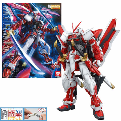 

MG Mobile Suit Gundam SEED ASTRAY Gundam Astray Red Frame Kai 1/100 Scale Pre-Colored Plastic Model