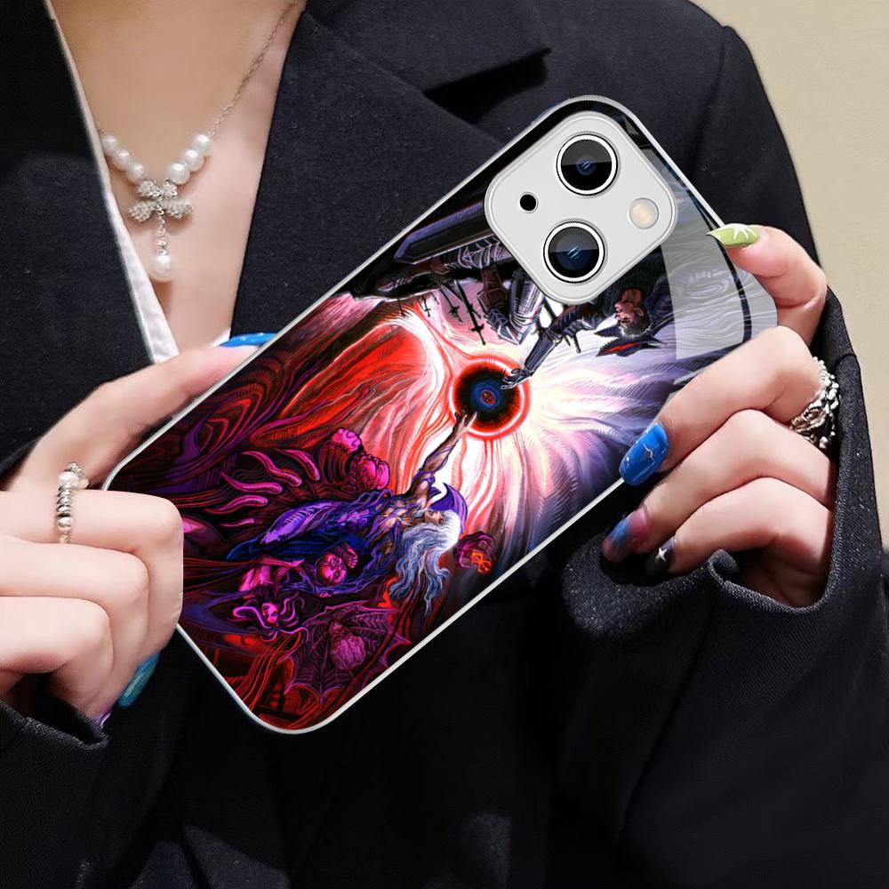 Anime Berserk Phone Case For IPhone 14 13 12 Mini 11 Pro XS Max X XR 14 Plus Tempered Glass Cover