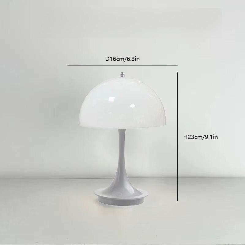 Wiederaufladbare Leichte Berührung Weiß LED Moderne Tischleuchte, Esszimmer, Schreibtisch Heimdekoration, Tragbare Camping-Tischlampen